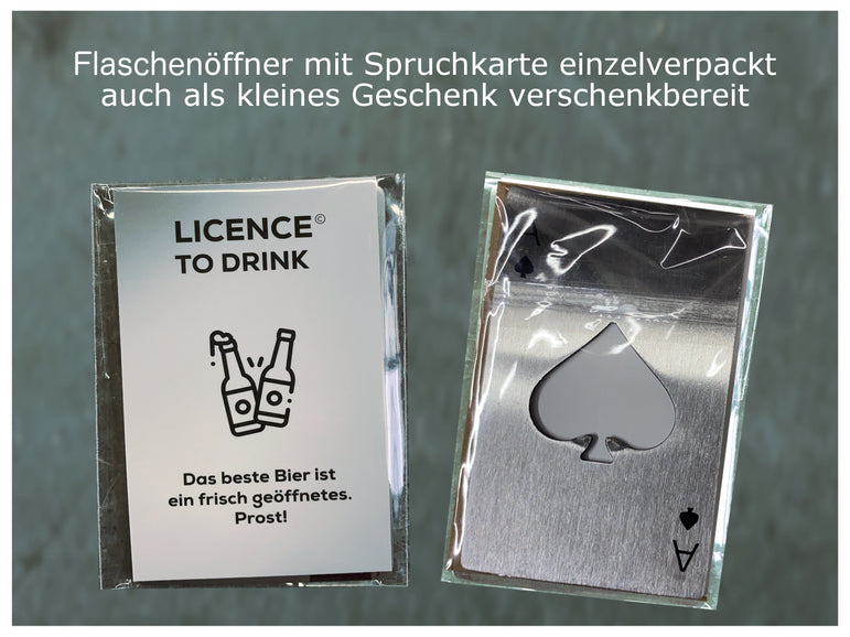 Bier Socken mit Bier Spruch, Geschenk zum Vatertag  - Baumwolle Socken mit Flaschenöffner aus Edelstahl in PikAss Silber, Geschenke für Männer zum Geburtstag, 37-44