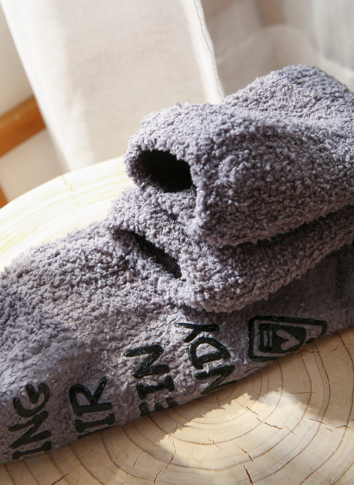 Cupcake Kuschelsocken mit Spruch "Wenn du das lesen kannst, bring mir mein Handy", Geburtstagsgeschenke für Frauen, Freundin, Mama, 36-43