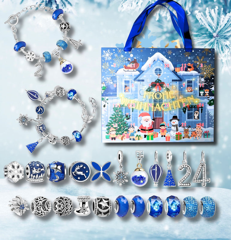 Lucadeau Adventskalender 2025 Schmuck DIY für Mädchen