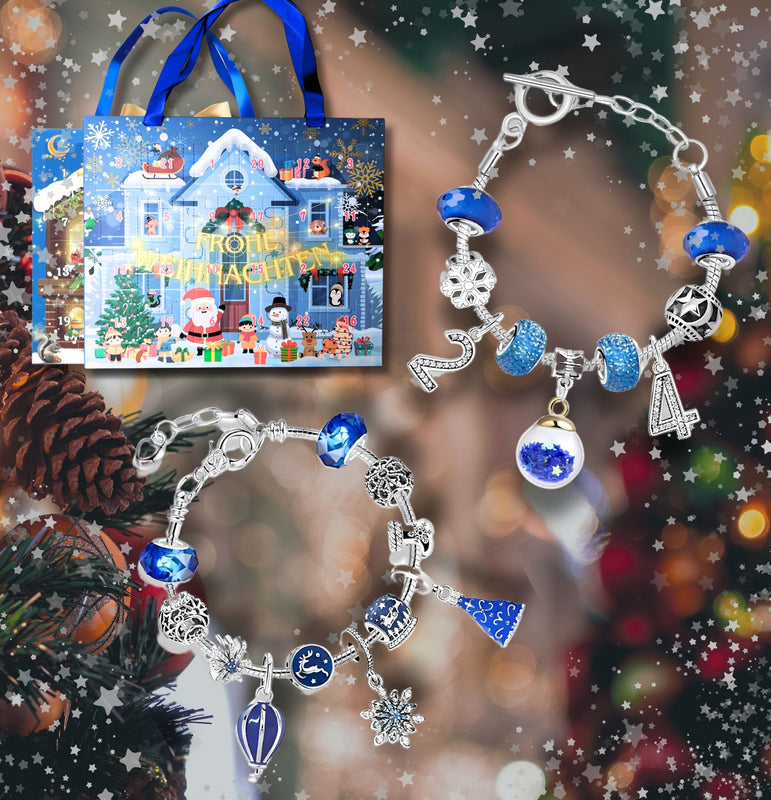 Lucadeau Adventskalender 2025 Schmuck DIY für Mädchen