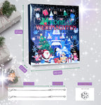Lucadeau Armband DIY Adventskalender 2026 für Mädchen (Prinzessin-Rot-Gruen2)