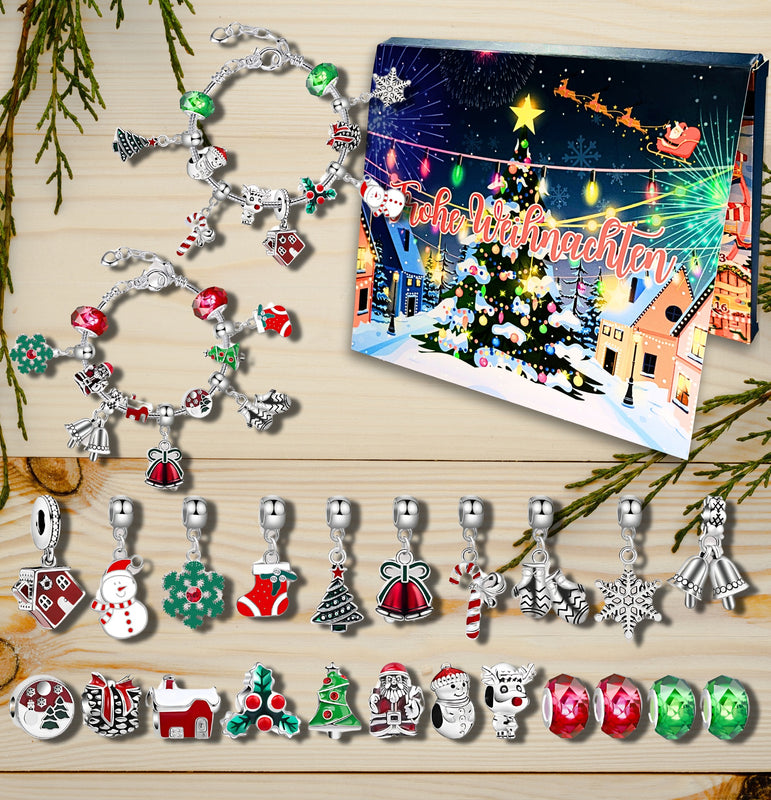 Lucadeau Schmuck Adventskalender 2025 für Mädchen