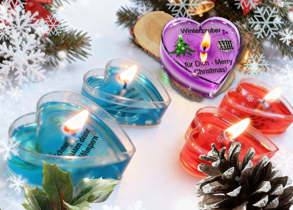 Lucadeau Adventskalender Duftkerzen 2026 – 24 Weihnachtsdüfte & Botschaften