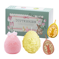 Ostergeschenke für Frauen - 2 Ostereier Duftkerzen handgegossen