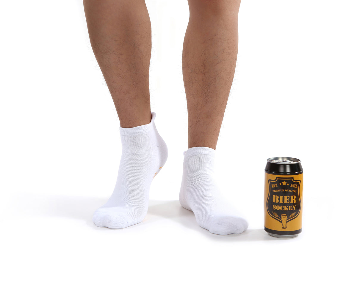 Lustige Bier Socken mit Spruch auf der Sohle, WENN DU DAS LESEN KANNST BRING MIR BIER, Geburtstagsgeschenk, Männergeschenk, Frauengeschenk, 38-44