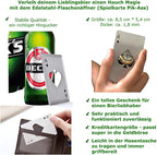 Bier Socken mit Bier Spruch, Geschenk zum Vatertag  - Baumwolle Socken mit Flaschenöffner aus Edelstahl in PikAss Silber, Geschenke für Männer zum Geburtstag, 37-44
